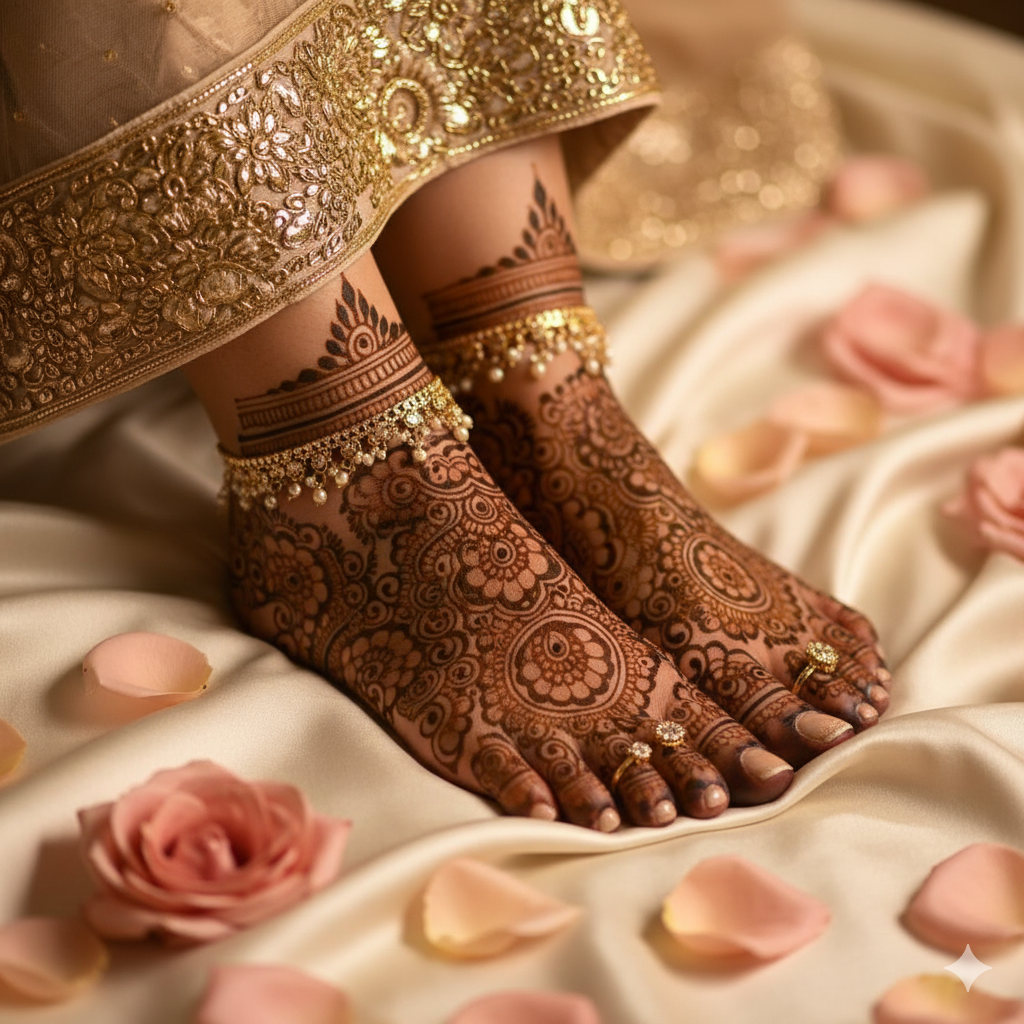 Feet Mehendi